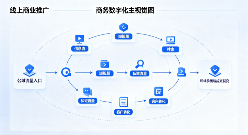 万州区线上商业推广怎么做？全域流量闭环搭建与低成本转化实战指南